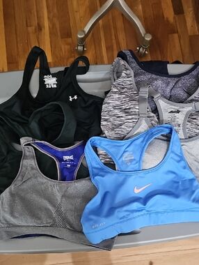 7 Work Out Crop Tops Nike,under Armour,everlast,avia,champion